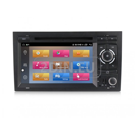 AUDI A4 - МУЛТИМЕДИЯ / Навигация Android CPU:8-Core DVD + DSP + CARPLAY + SIM
